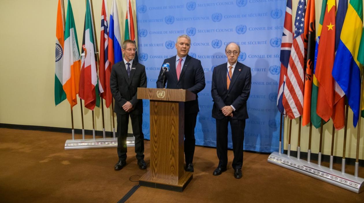 El Presidente de la República, Iván Duque. 