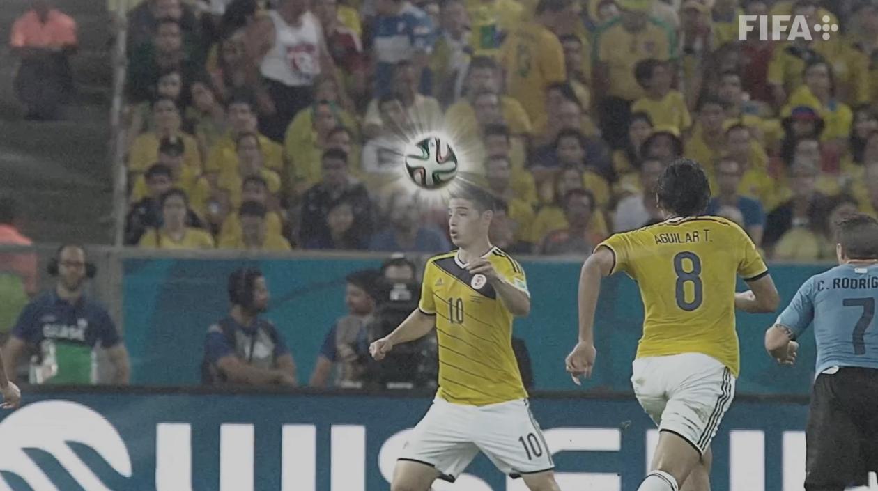 Clip del video de James Rodríguez. 