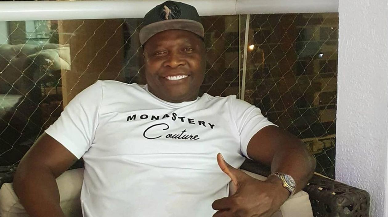 Freddy Rincón, exjugador colombiano. 