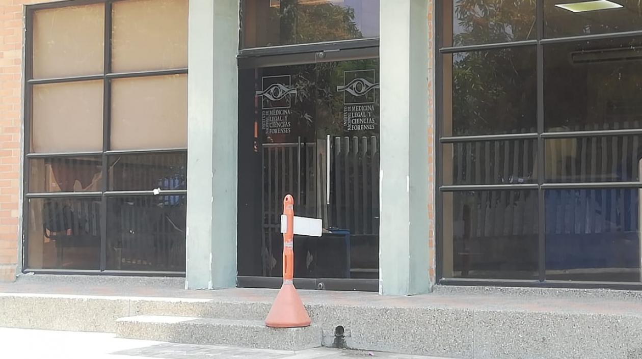 Fachada de Medicina Legal en Barranquilla.