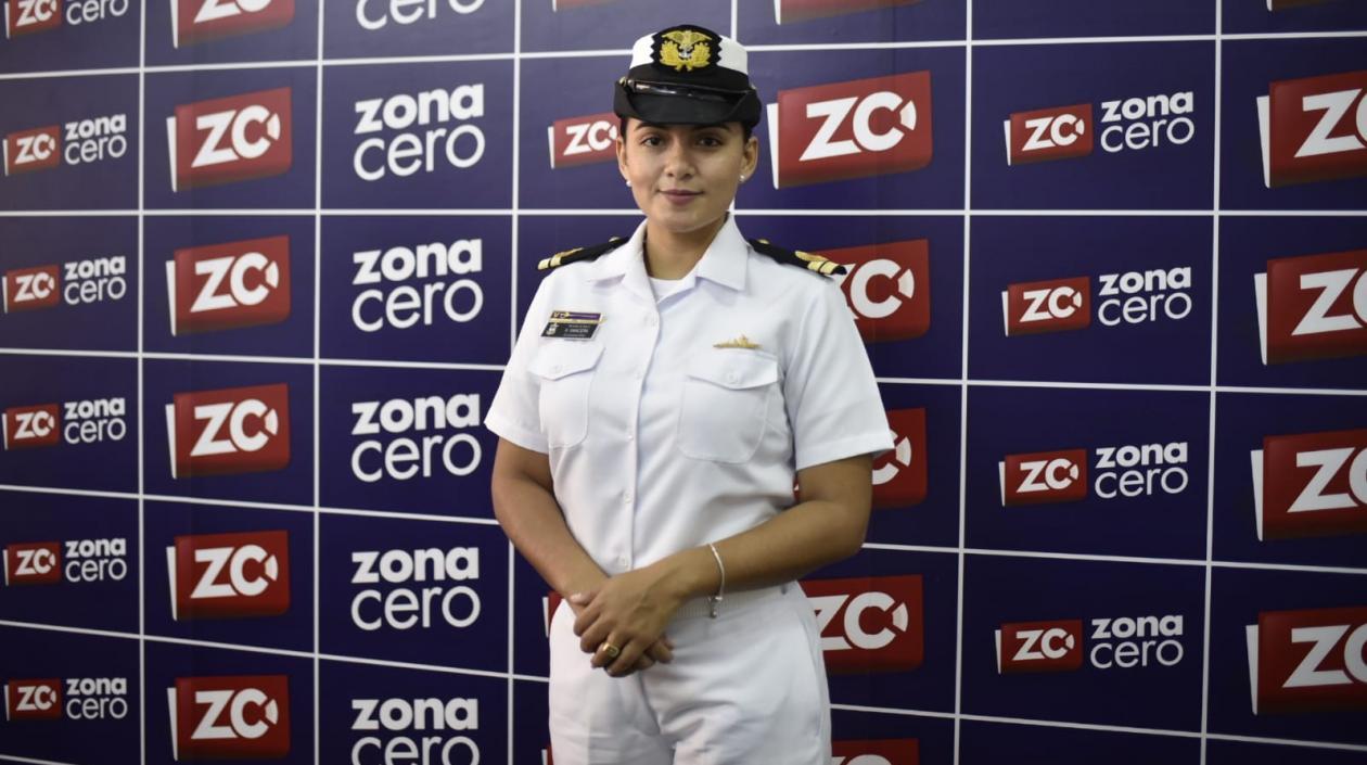 Teniente Karen Mancera. 