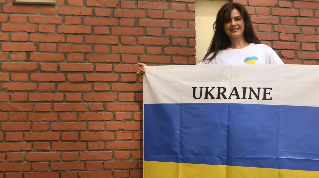 Antonina Samoilova, escaladora ucraniana. 