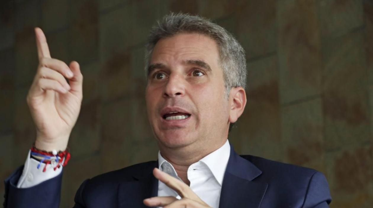 El ministro de Ambiente, Carlos Eduardo Correa.