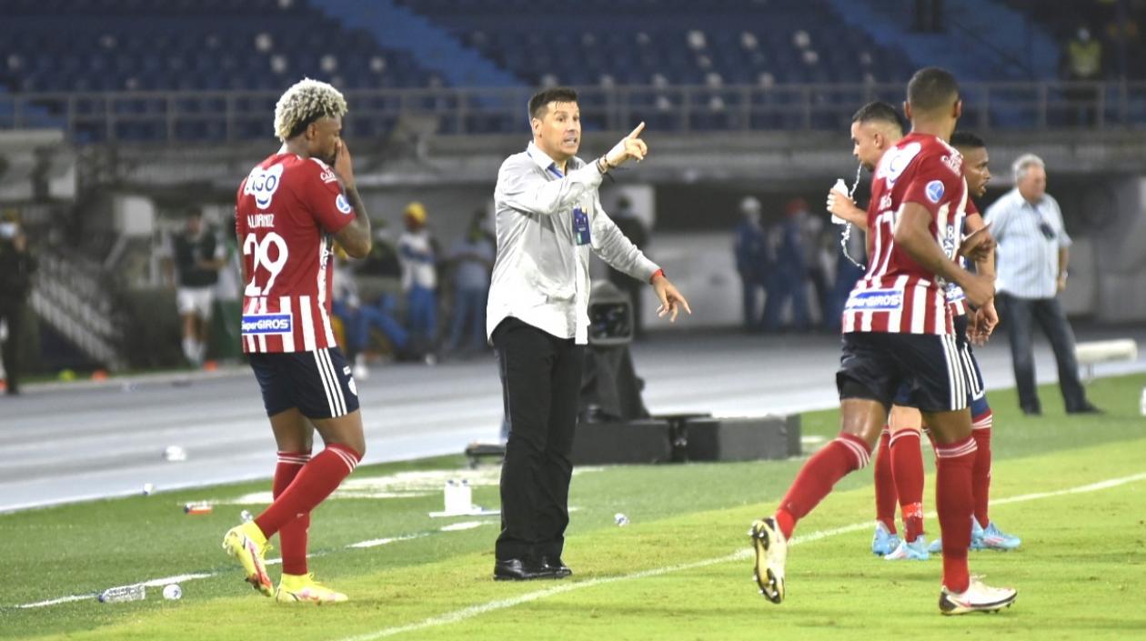 Juan Cruz Real, DT del Junior.