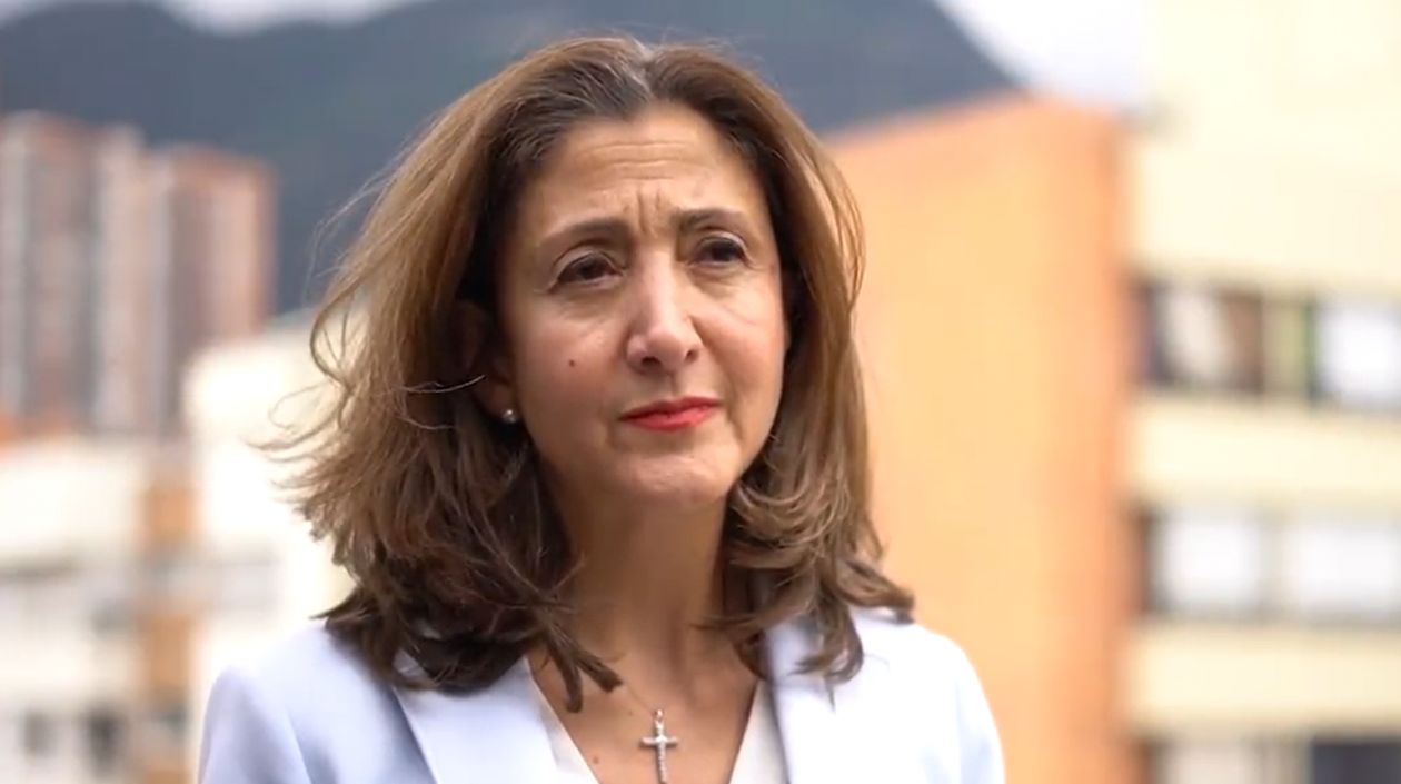 Íngrid Betancourt, candidata presidencial.