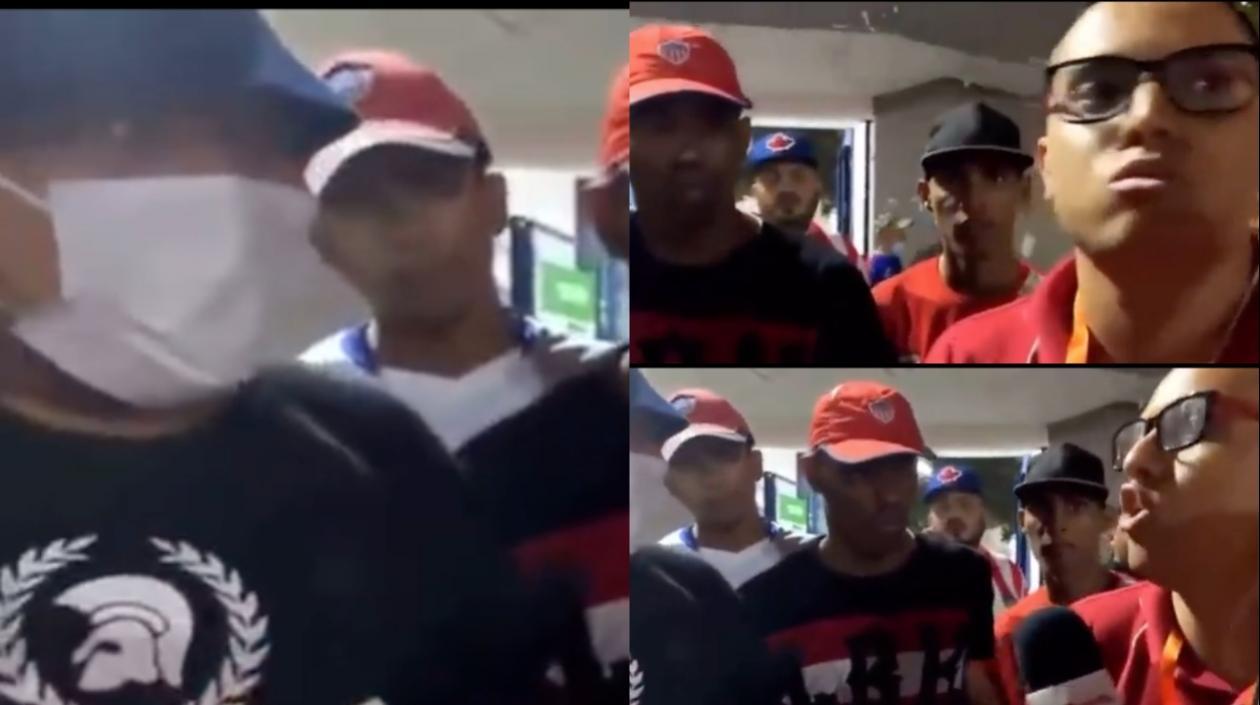 Imágenes de lo ocurrido.