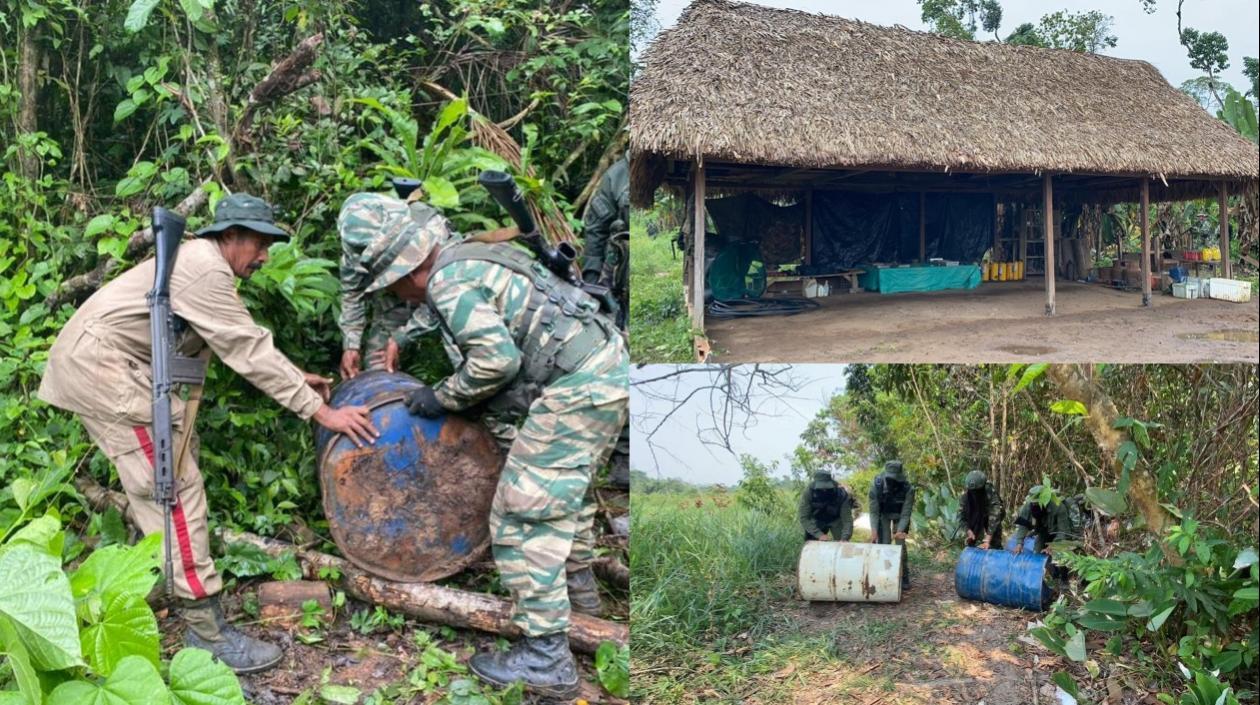 Imágenes del operativo.