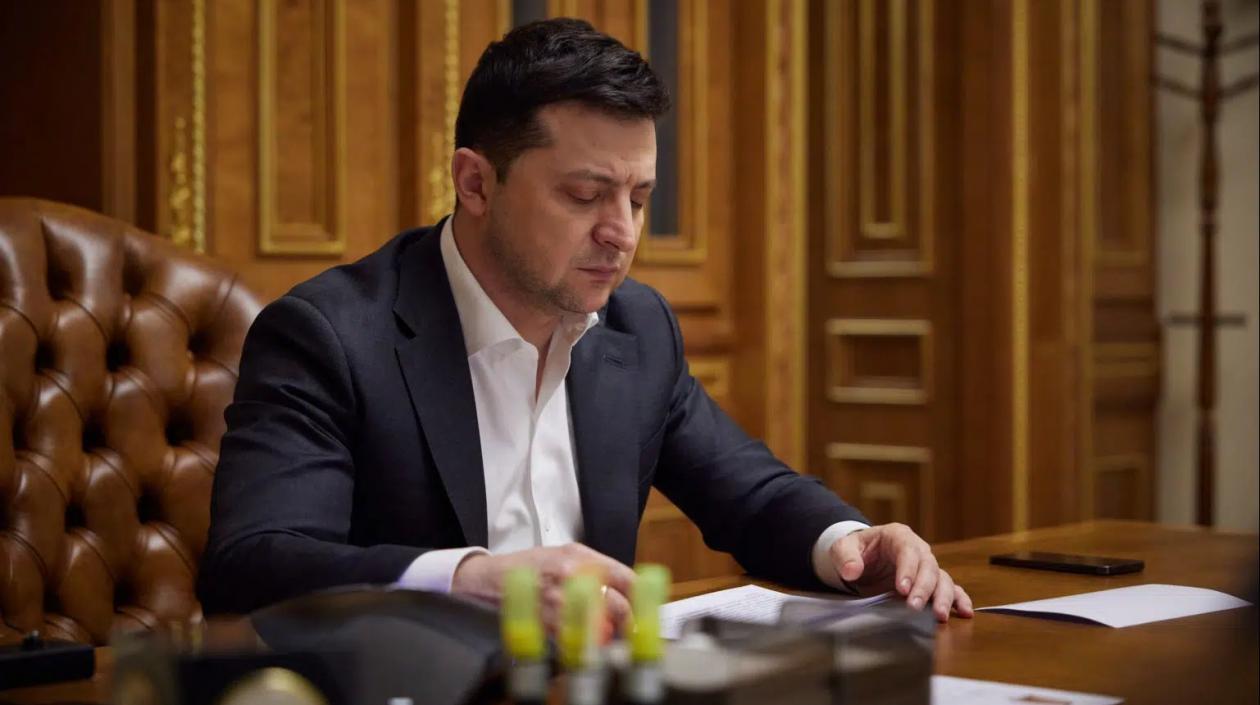 El presidente ucraniano, Volodímir Zelenski.