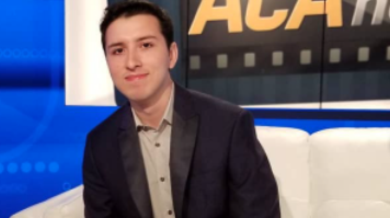 El artista colombiano Juan José Cielo.