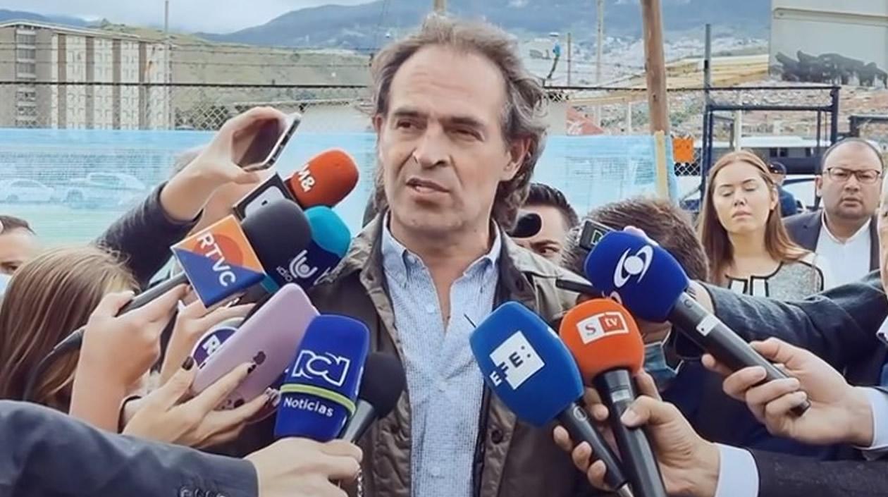 El candidato presidencial Federico Gutiérrez