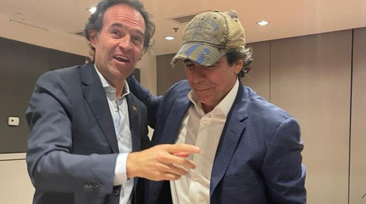 Fico Gutiérrez y Alex Char.