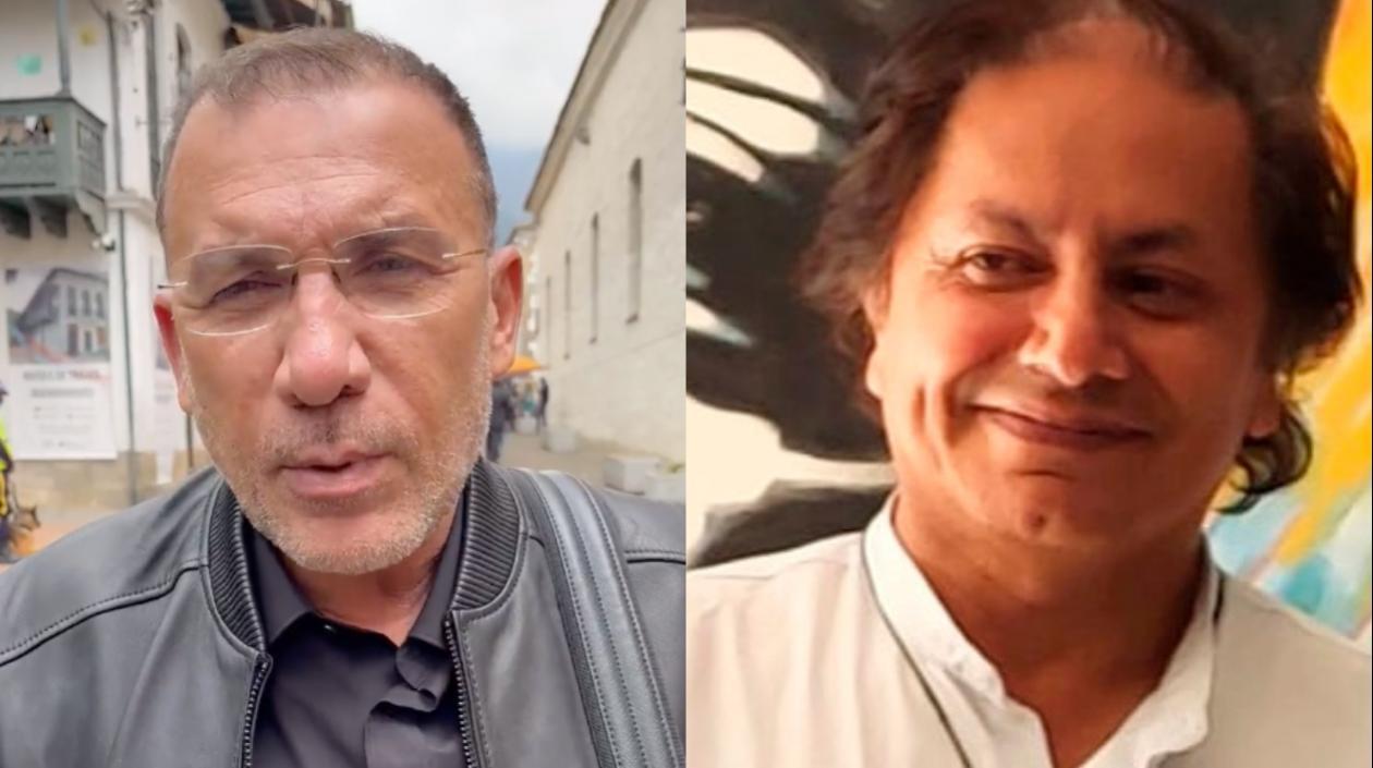 Roy Barreras y Juan Fernando Petro.