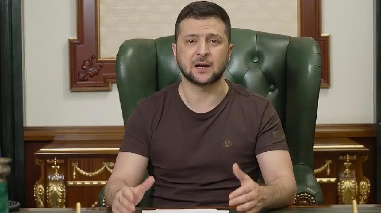 El presidente ucraniano, Volodímir Zelenski.