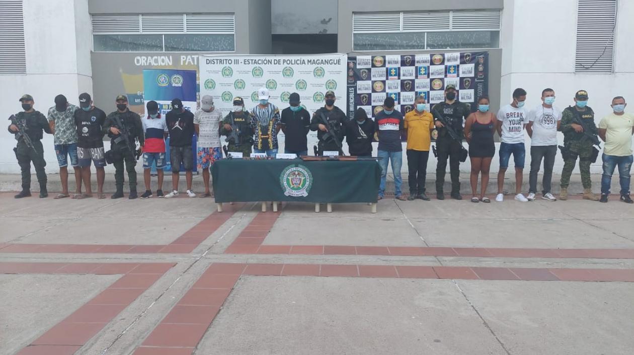 Las capturas se realizaron mediante orden judicial. 