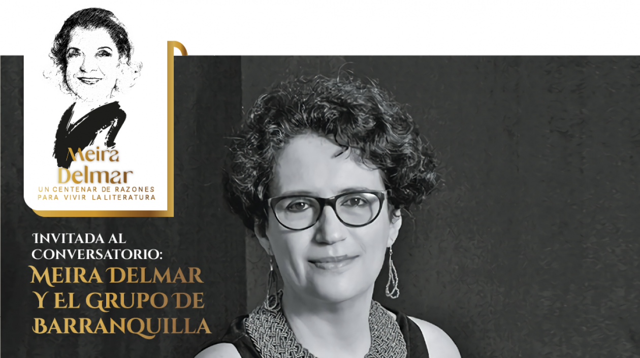 Imagen del evento con la poetisa Patricia Iriarte.