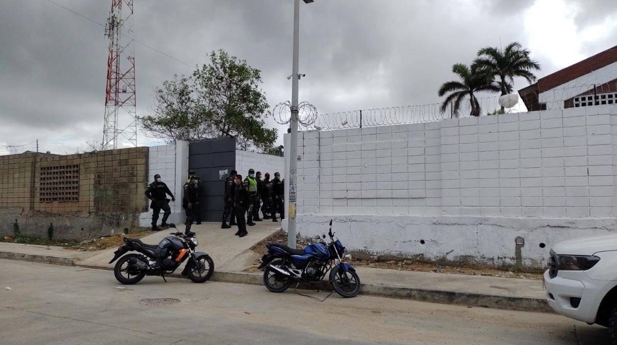 Centro de Reclusión Transitorio en Las Estrellas.
