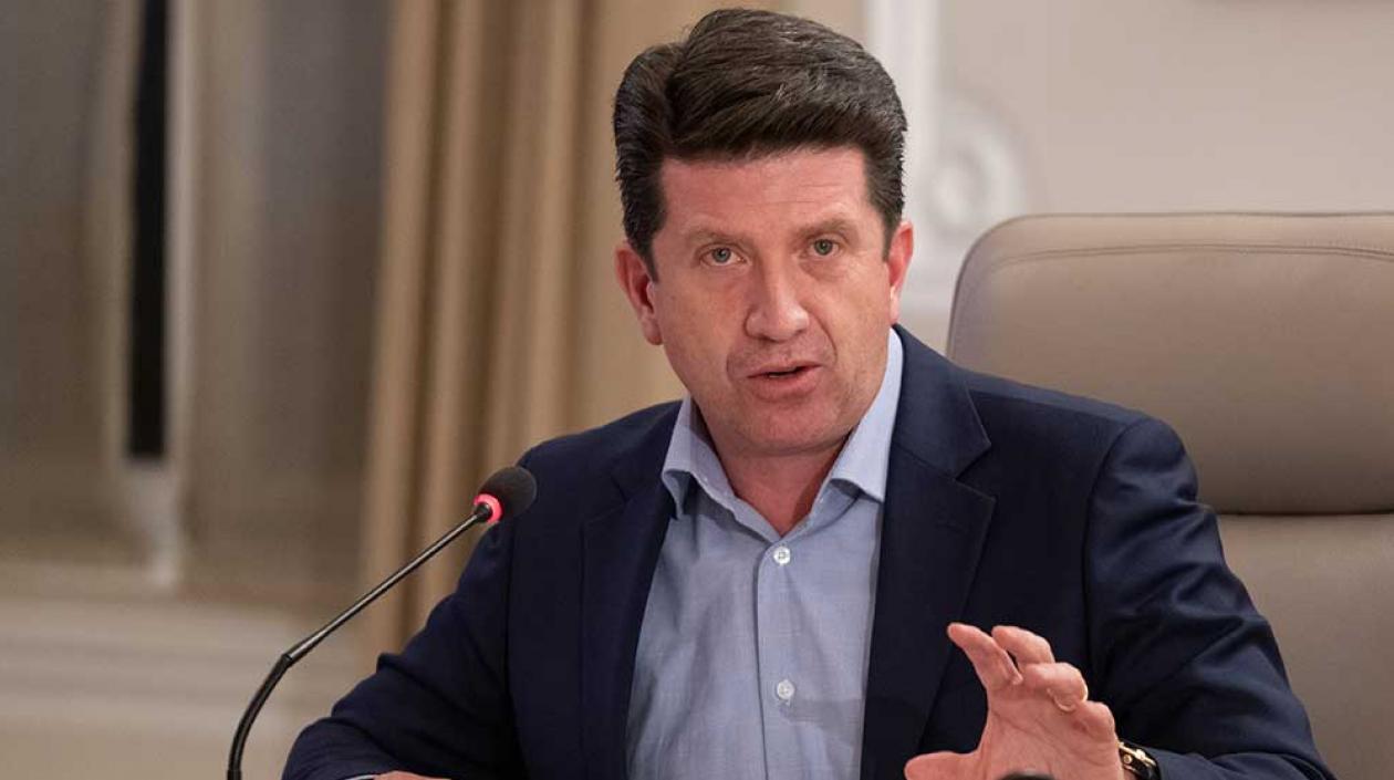 Diego Molano Aponte, ministro de Defensa.