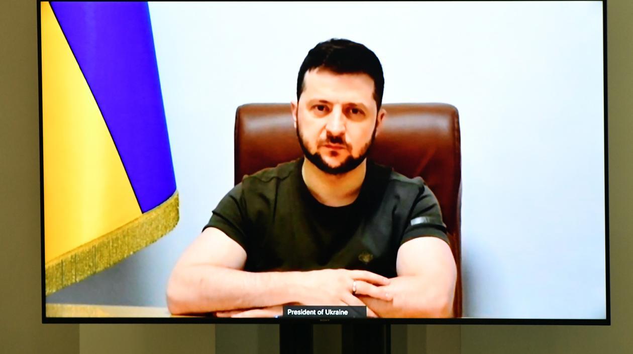 El presidente ucraniano, Volodímir Zelenski.