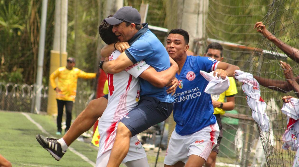Atlántico sumó su primer triunfo del zonal. 