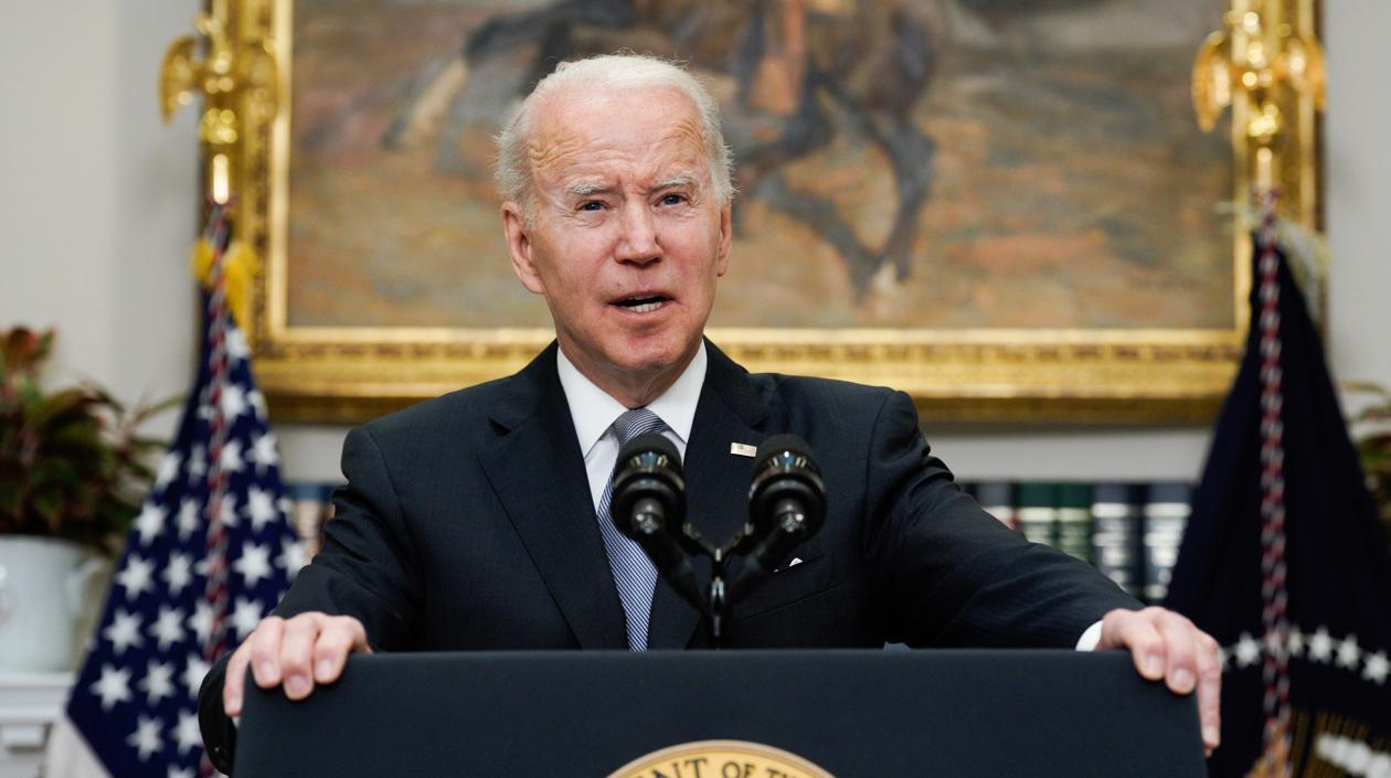 El presidente estadounidense, Joe Biden.