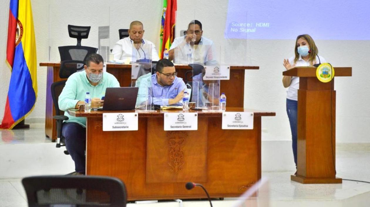 Sesión del Concejo de este jueves.