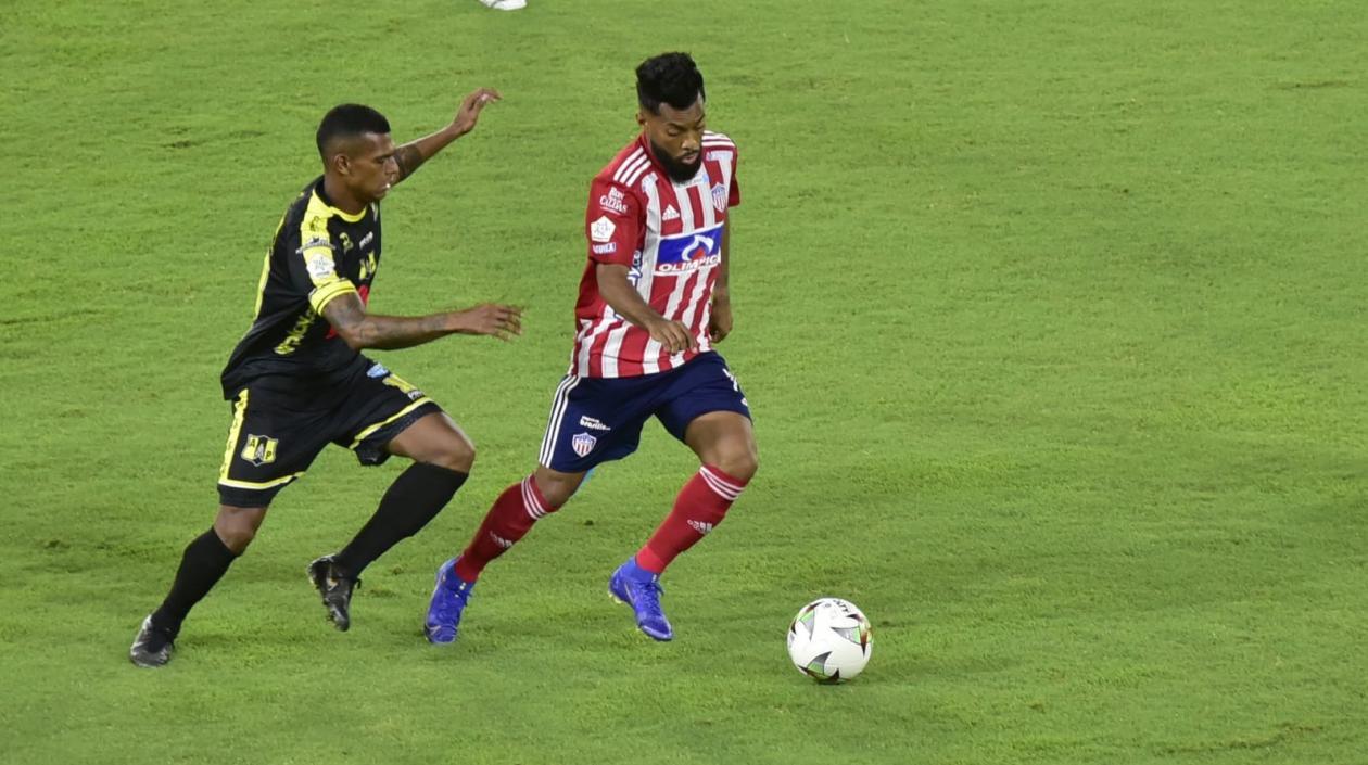 Luis 'Cariaco' González, jugador de Junior. 