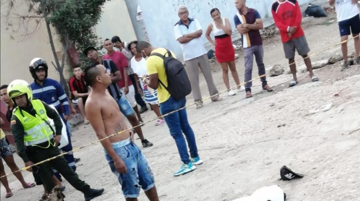 Lugar de los hechos.