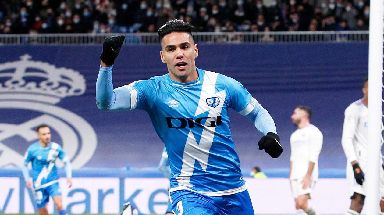 Falcao García, delantero colombiano. 