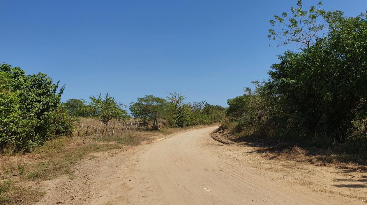 Foto para ilustrar correspondiente a una vía en Sabanalarga.