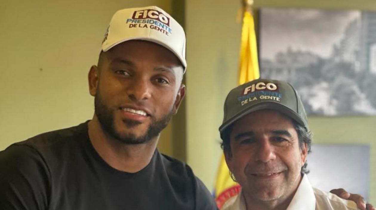 Miguel Ángel Borja y Alejandro Char. 