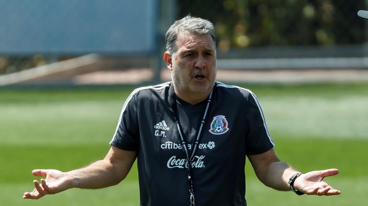 Gerardo Martino, DT de México. 
