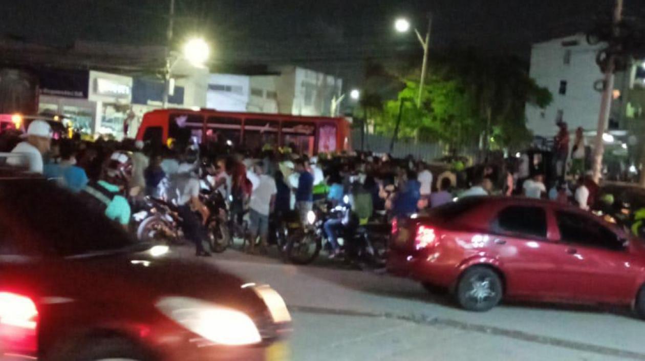 Lugar de los hechos.