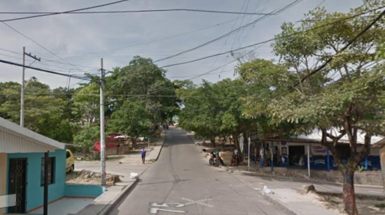 Calle 75 con carrera 22D, barrio Nueva Colombia, lugar de los hechos. 