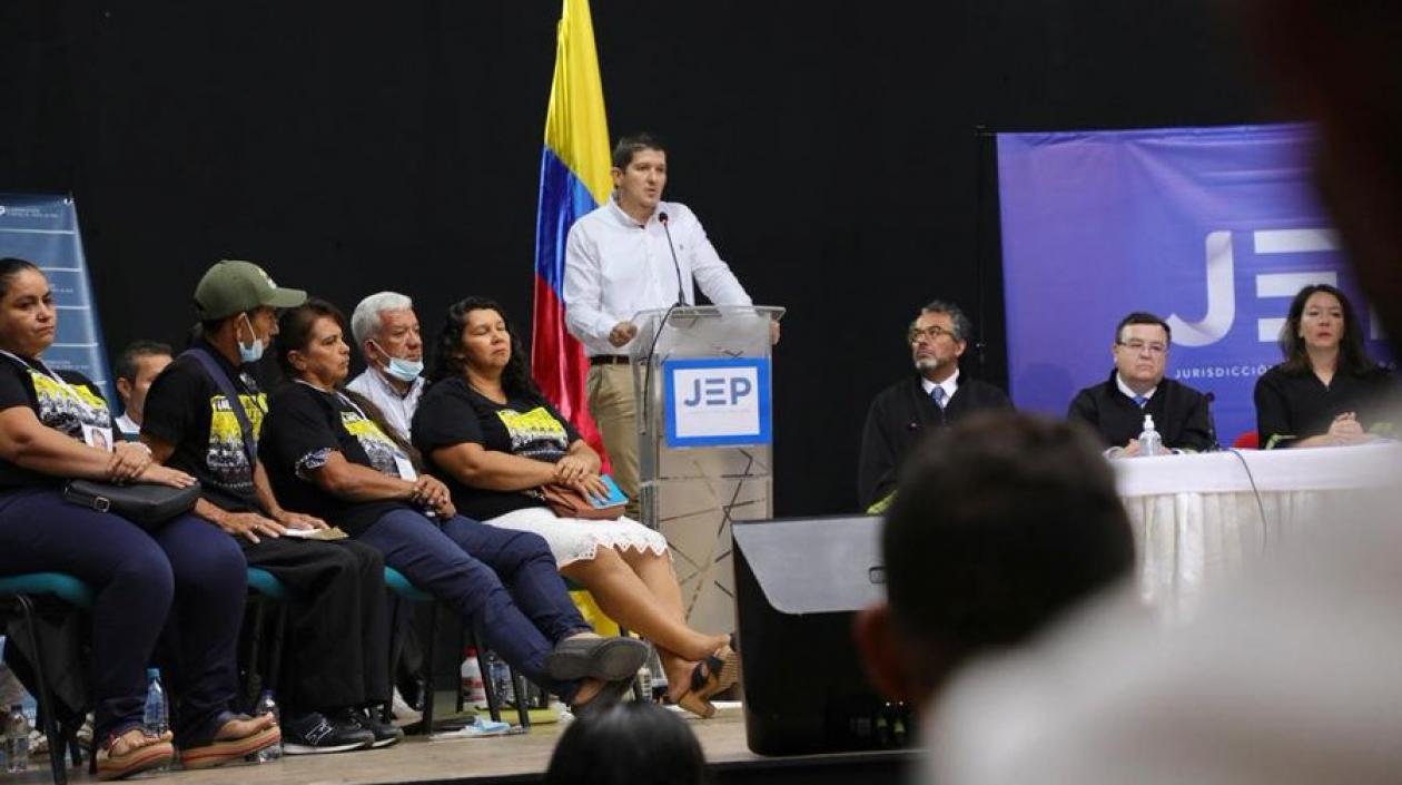 El cabo primero (r) Néstor Guillermo Gutiérrez Salazar.