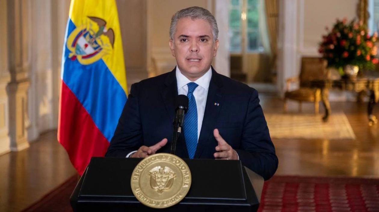 Iván Duque, Presidente de Colombia.