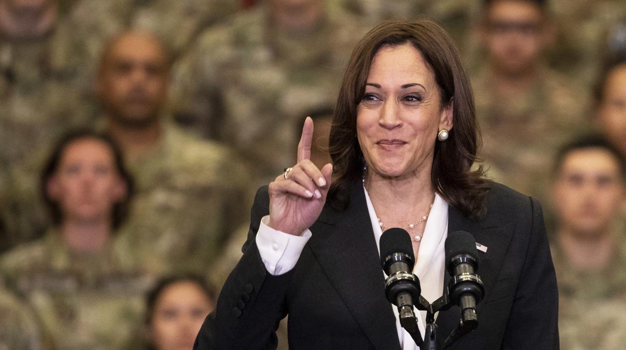 Vicepresidenta de Estados Unidos, Kamala Harris.
