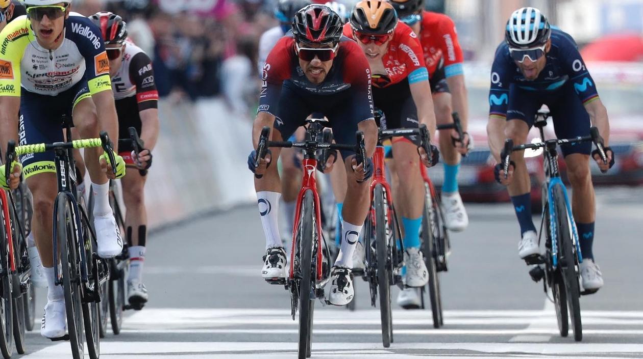 Daniel Felipe Martínez, ciclista colombiano. 