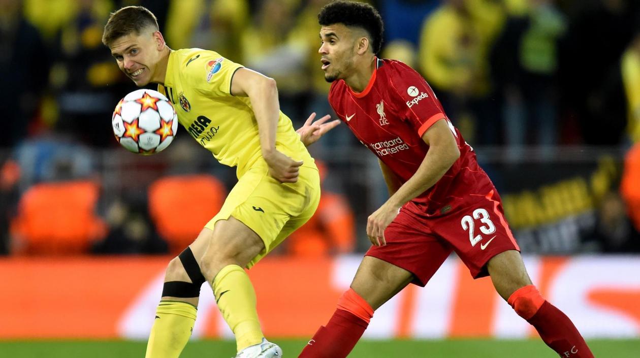 Luis Díaz fue uno de los mejores jugadores del partido. 