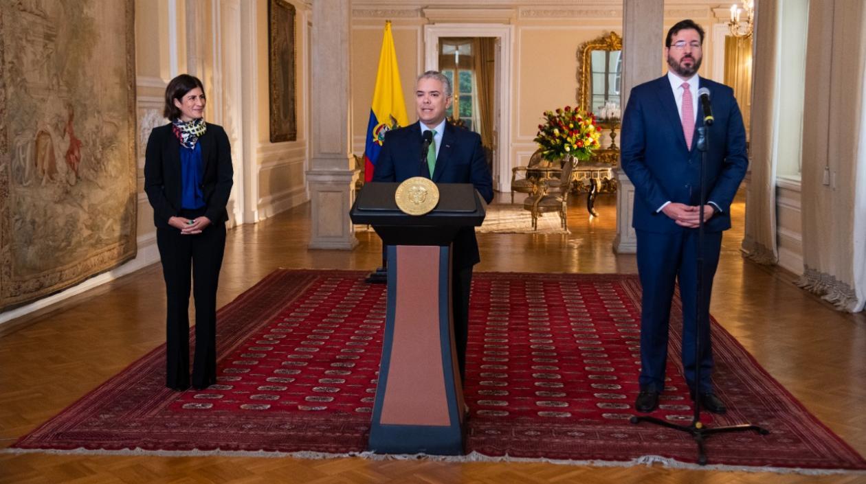 El Presidente de la República, Iván Duque.