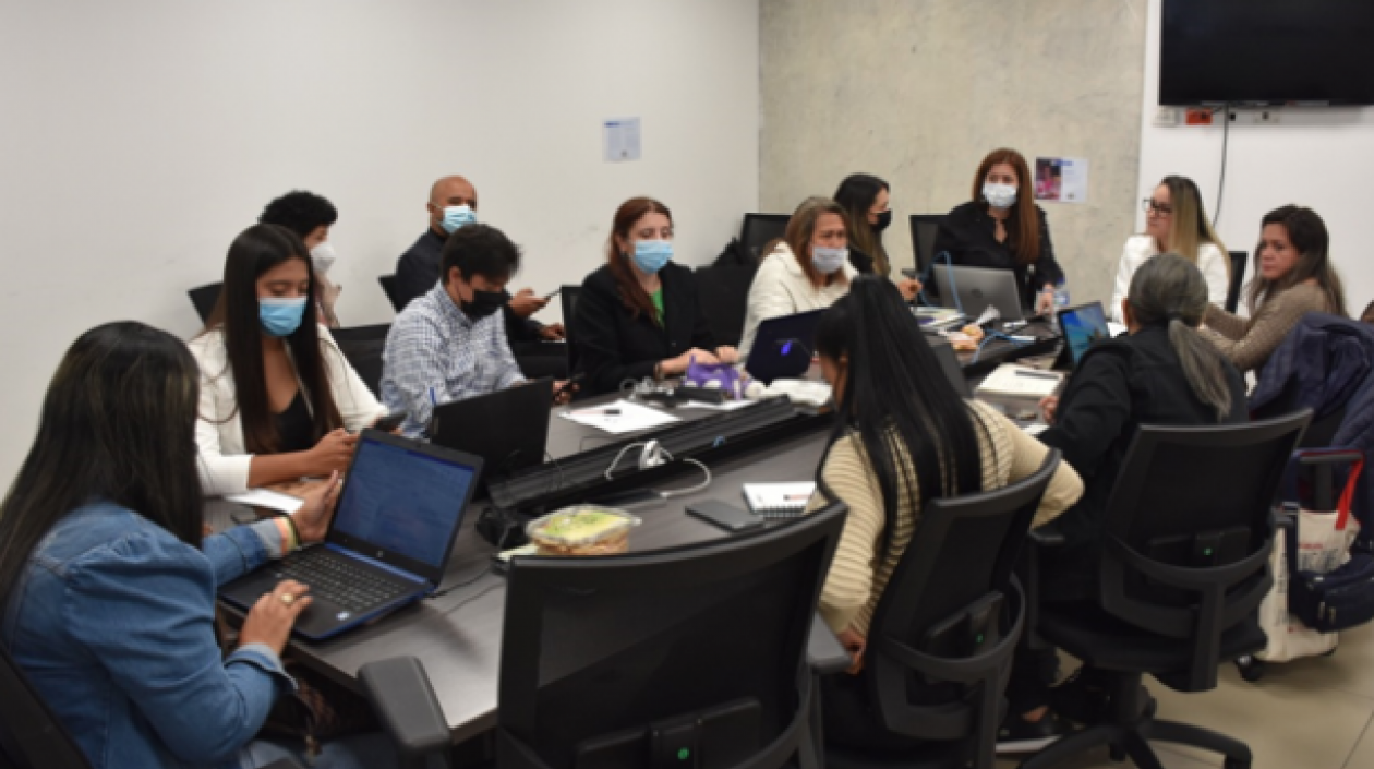 Imagen de una de las reuniones.