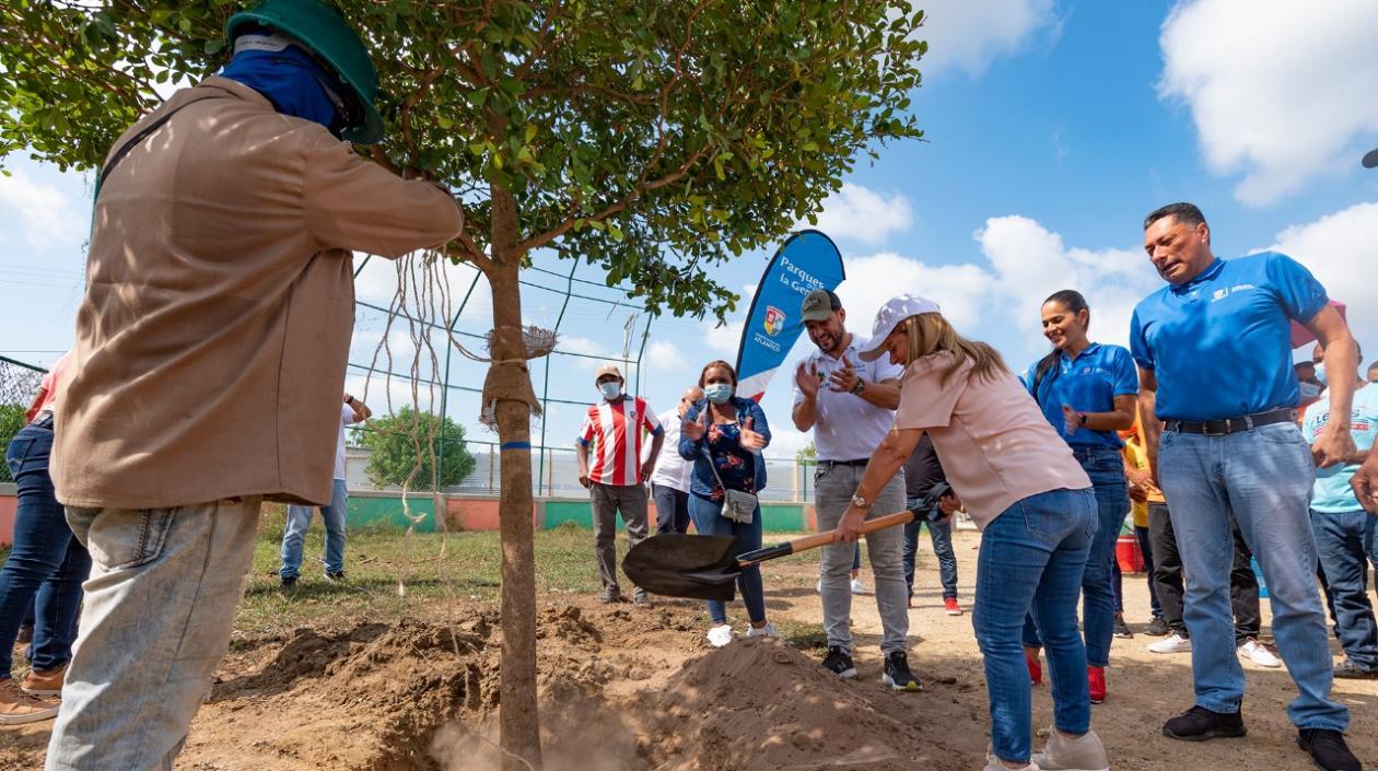 La Gobernadora del Atlántico, Elsa Noguera.