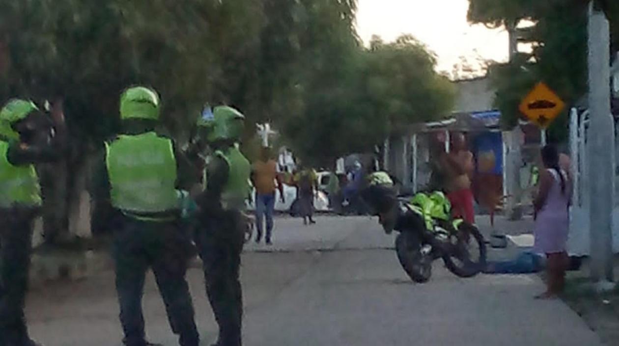 Lugar del asesinato de Socorro de Jesús Orozco Morrón.