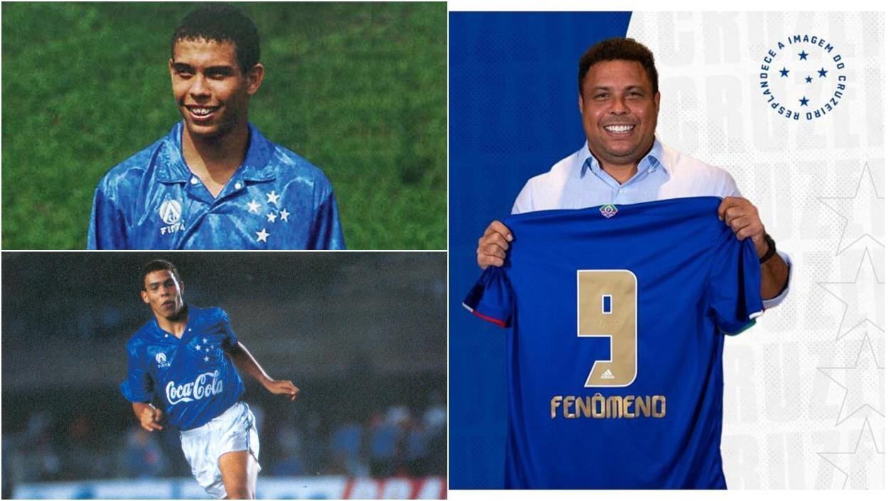 Ronaldo, exjugador y dueño del Cruzeiro de Brasil. 