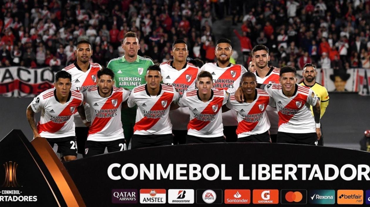 Equipo del River Plate. 