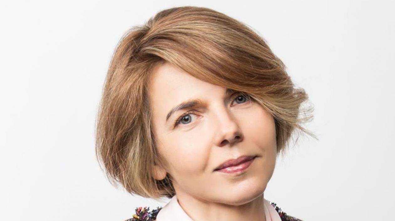 La periodista Vira Hyrych.