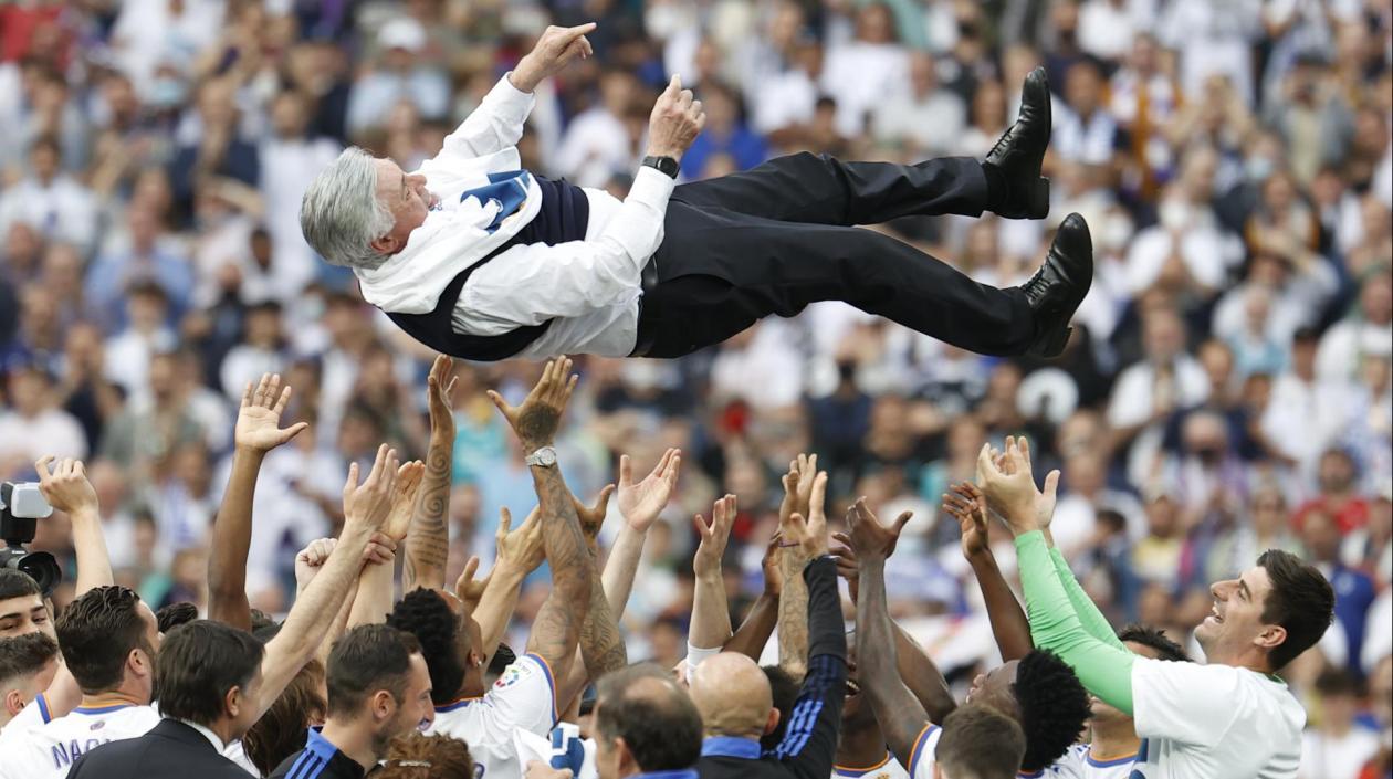 Carlos Ancelotti, técnico del Real Madrid. 