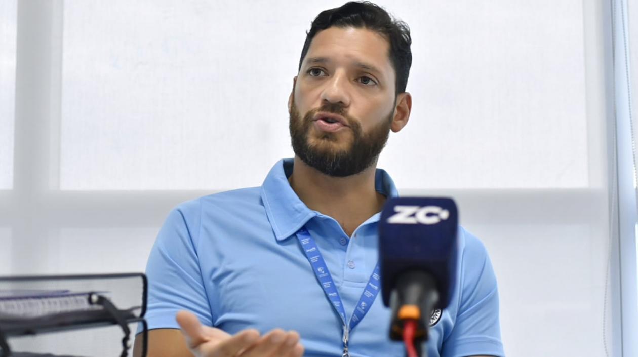 Daniel Páez, coordinador para el alto rendimiento de Indeportes. 