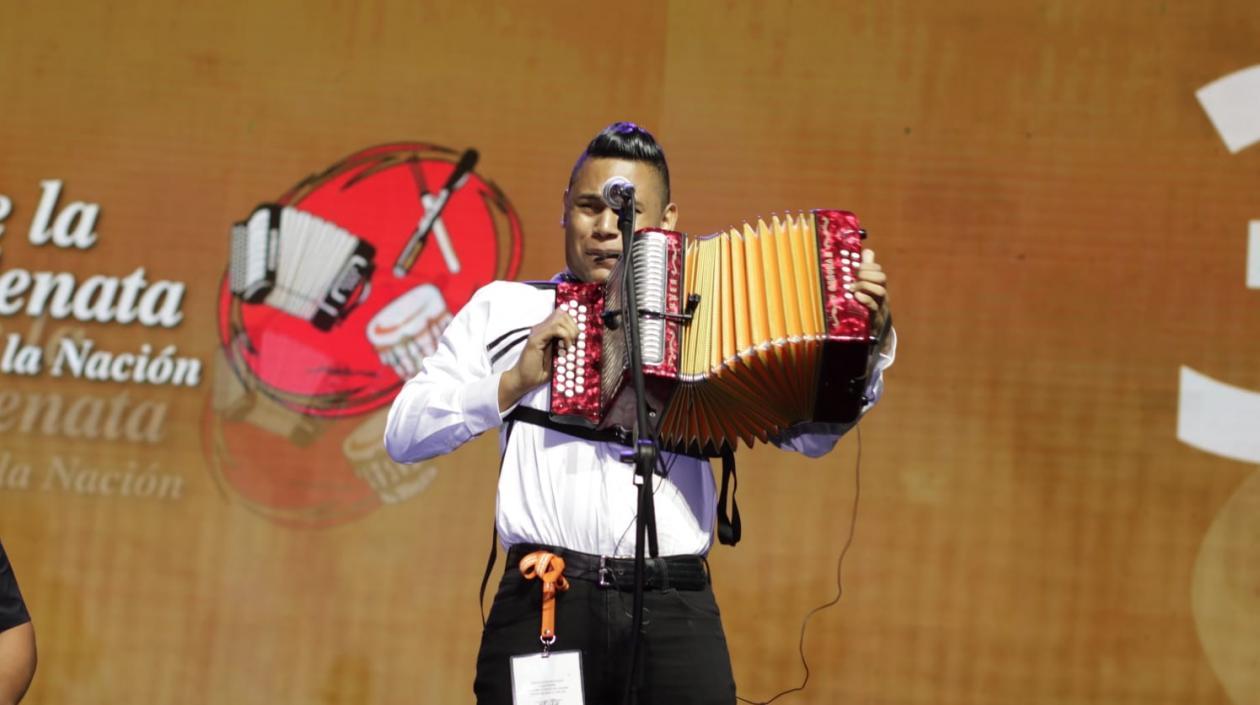 Edgardo Alonso Bolaño,  Rey Vallenato Aficionado 2022.