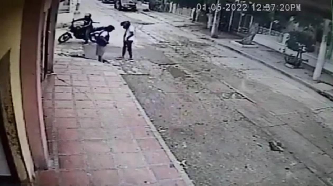 Atraco en el barrio Costa Hermosa. 