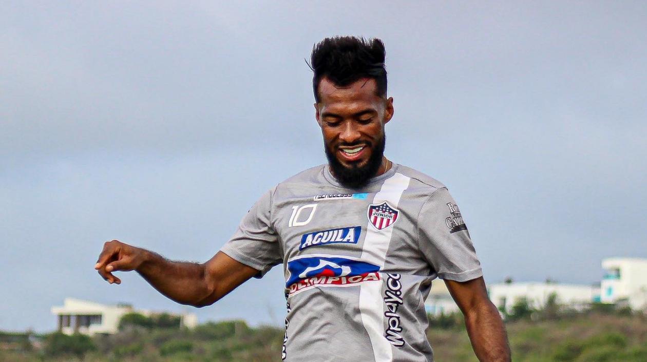 Luis 'Cariaco' González, jugador de Junior. 